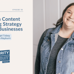 Angel Tobey, Treefrog Marketing’s content director.