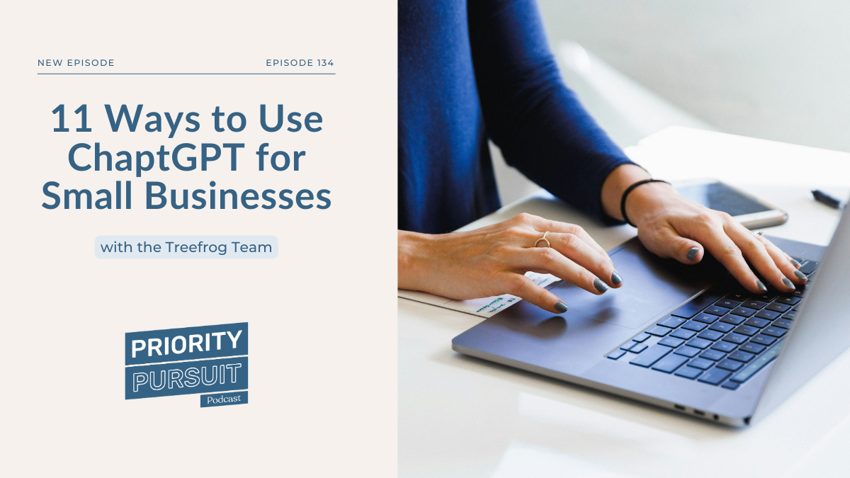 Victoria, Kelly, and Angel discuss ways to use ChatGPT for small businesses.