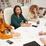 Fractional CMO meeting with marketing team